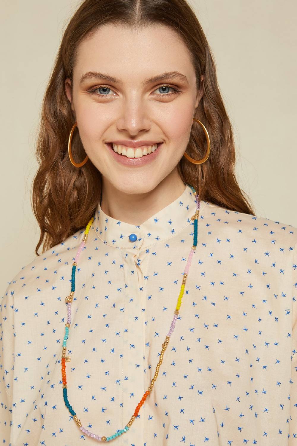 Ottod'Ame Cotton Half-sleeve Shirt