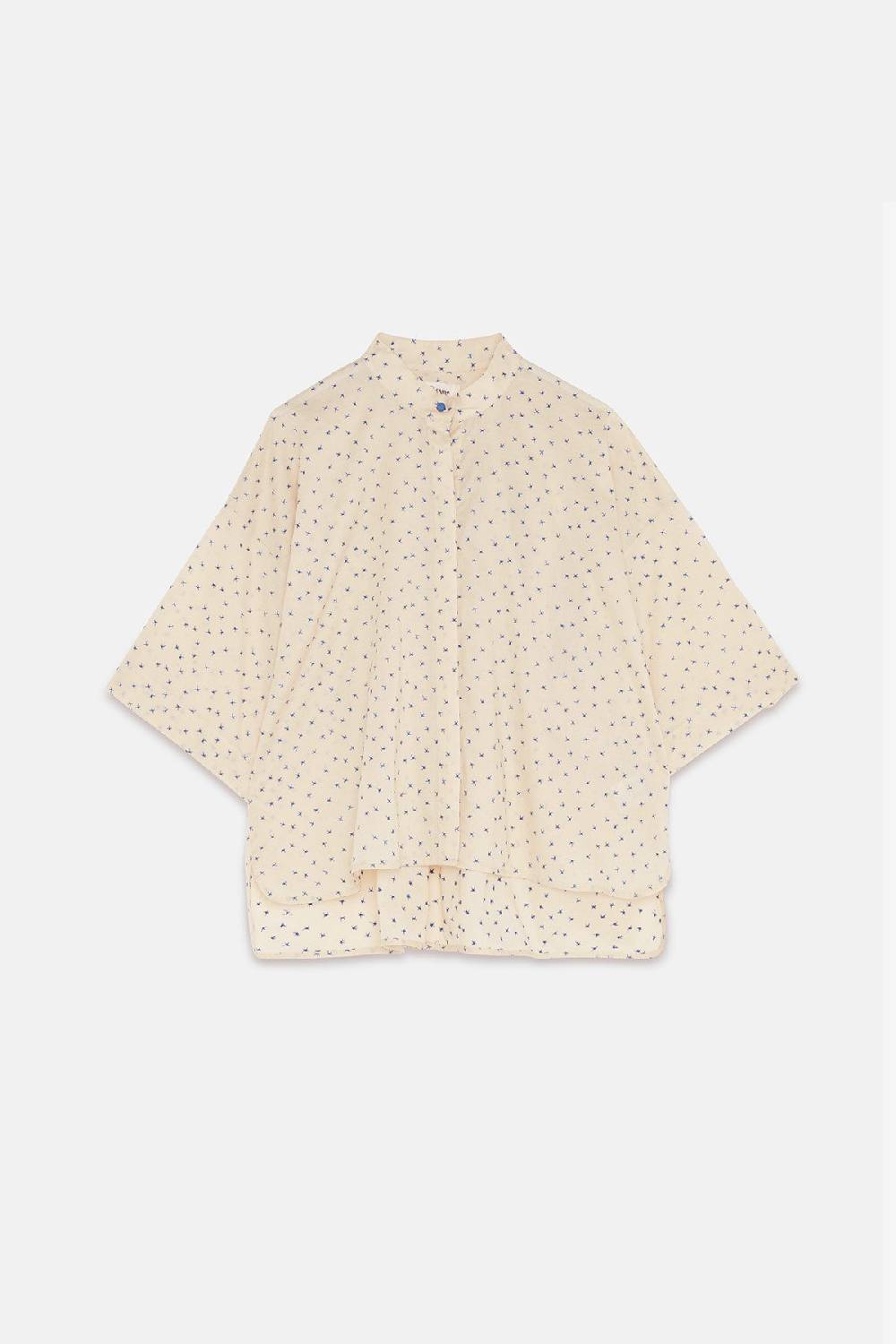 Ottod'Ame Cotton Half-sleeve Shirt