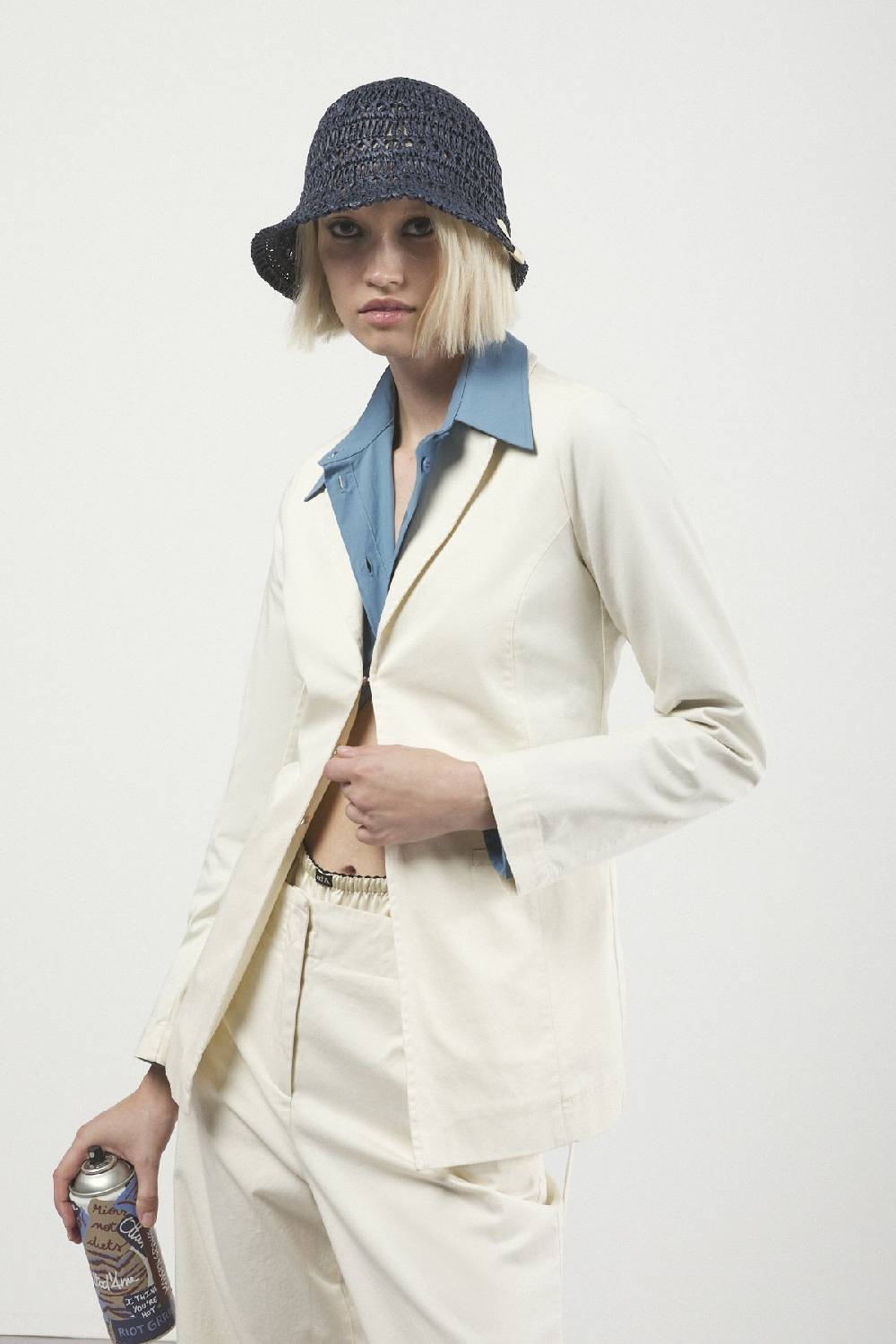 Ottod'Ame Cotton Jacket With Strings