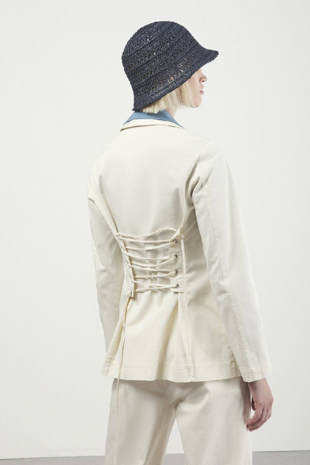Ottod'Ame Cotton Jacket With Strings