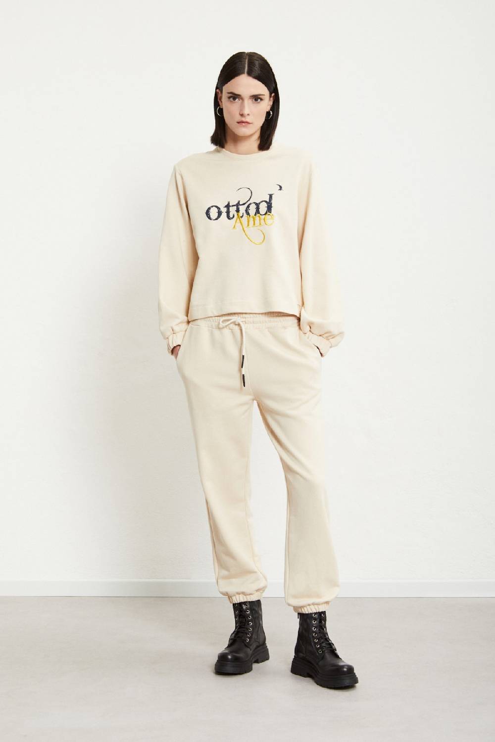 ottod'Ame Cotton jogger trousers