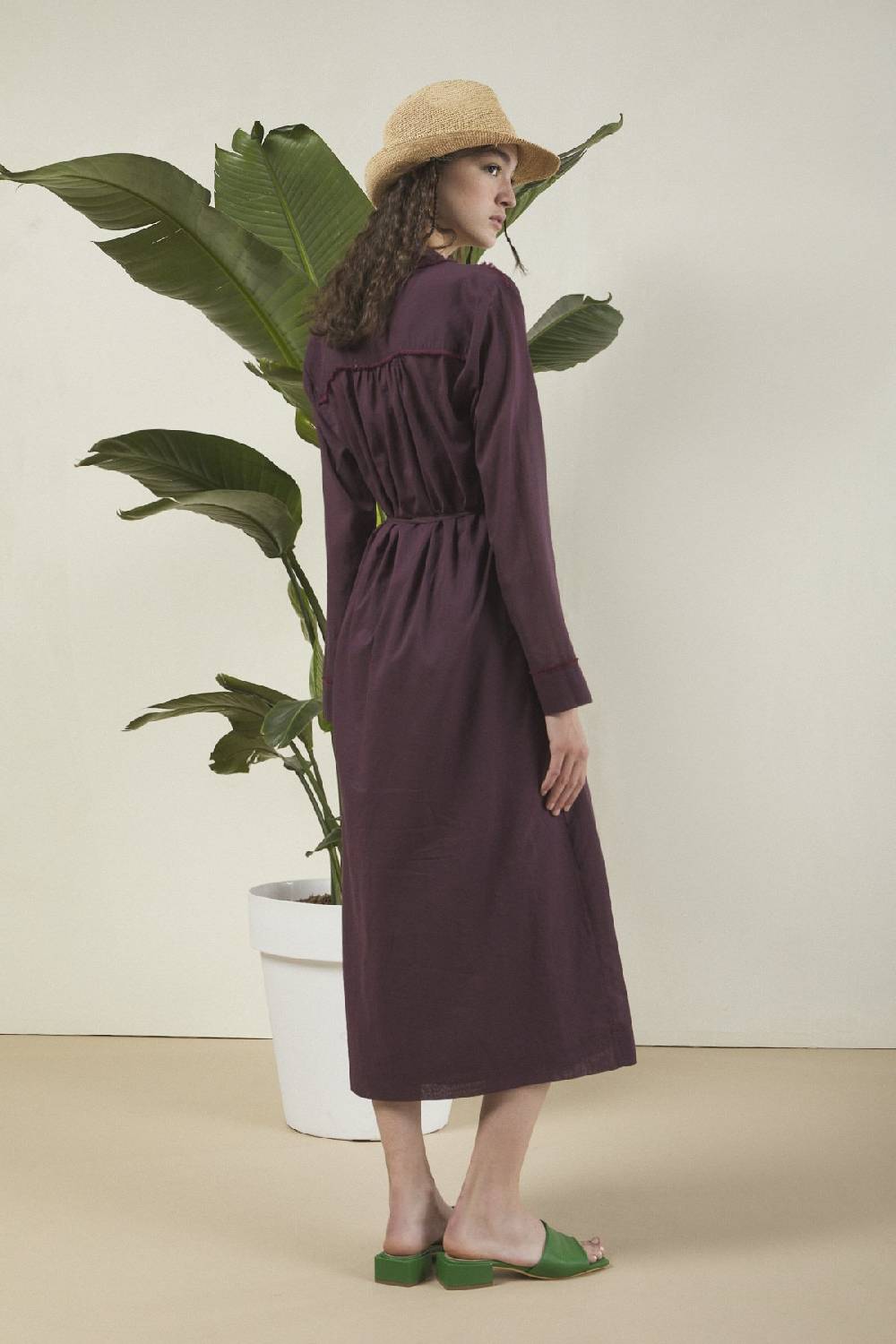 Ottod'Ame Cotton Long Chemisier