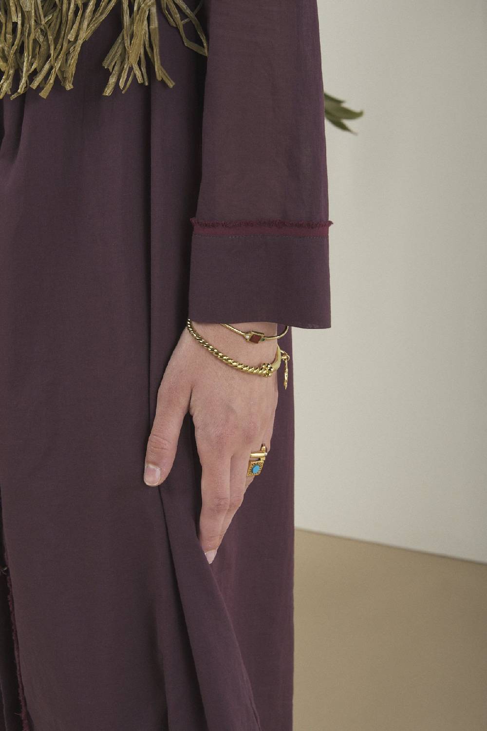 Ottod'Ame Cotton Long Chemisier