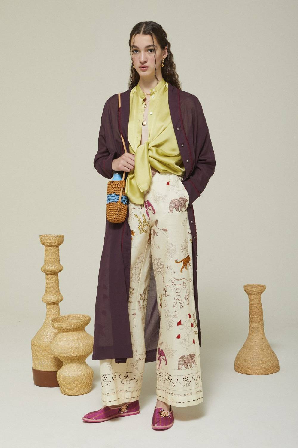 Ottod'Ame Cotton Long Chemisier