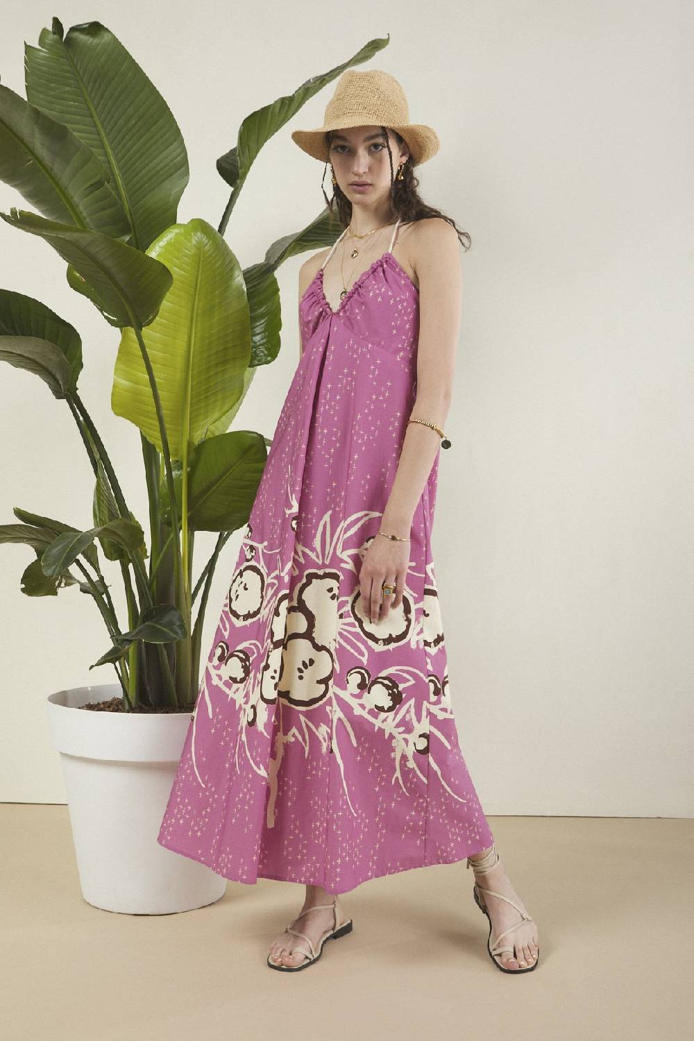 ottod'Ame Cotton long dress