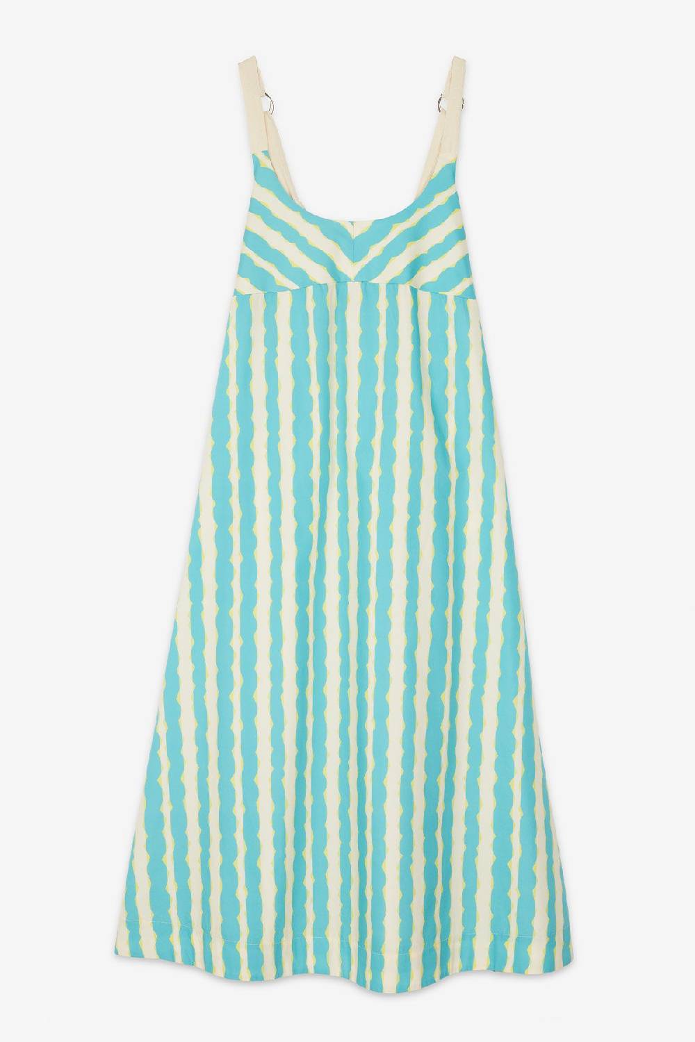 Ottod'Ame Cotton Long Dress With Drawstring