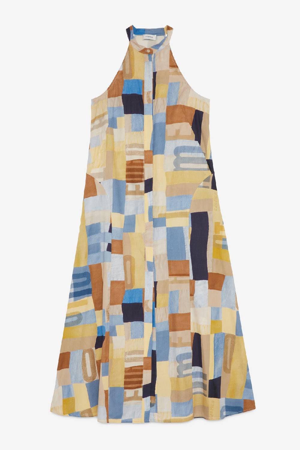 Ottod'Ame Cotton Long Dress With Slit