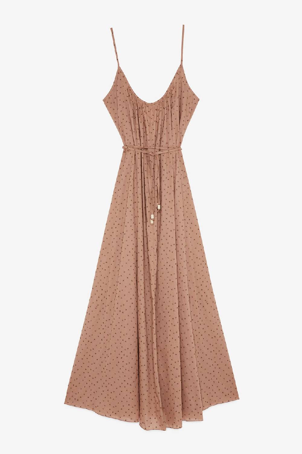 Ottod'Ame Cotton Long Dress With Straps