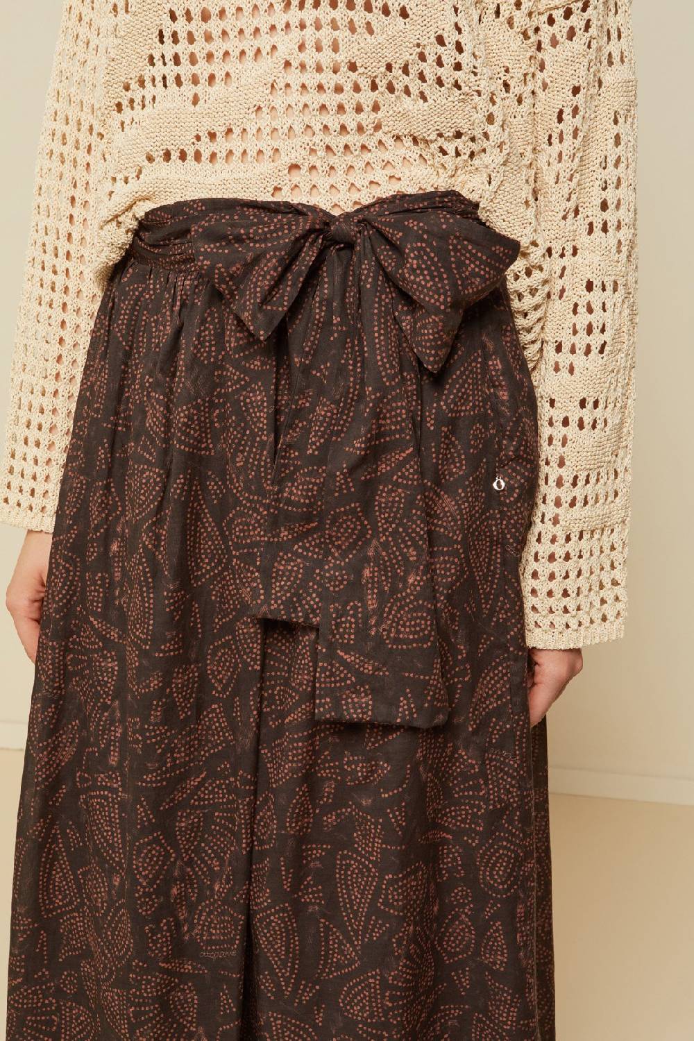 Ottod'Ame Cotton Long Skirt