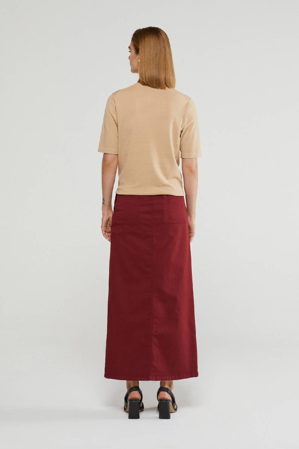 Ottod'Ame Cotton Long Skirt