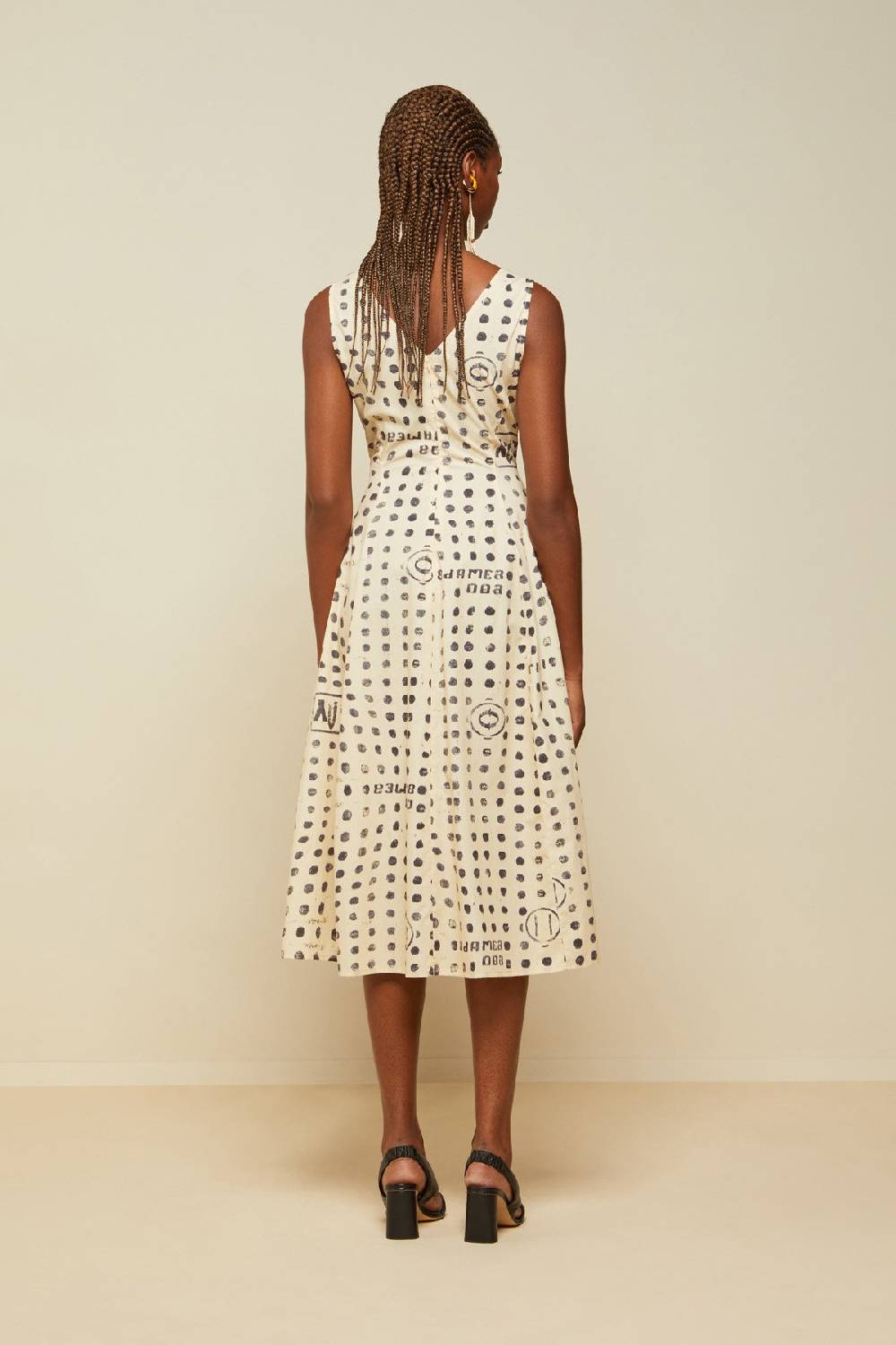 Ottod'Ame Cotton Midi Dress