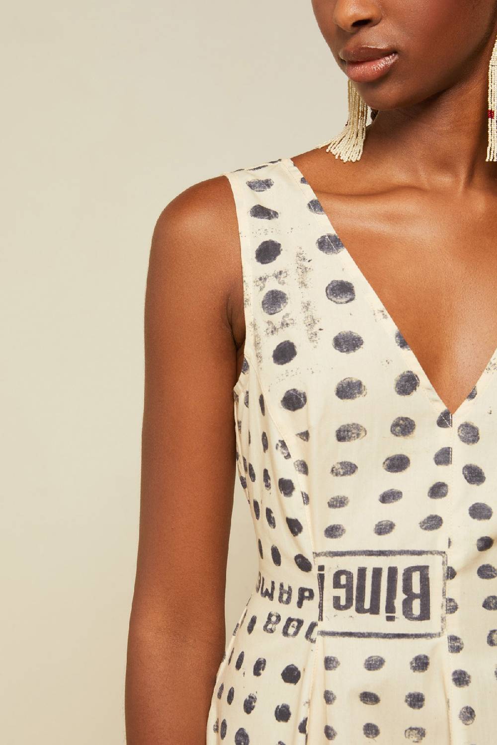 Ottod'Ame Cotton Midi Dress