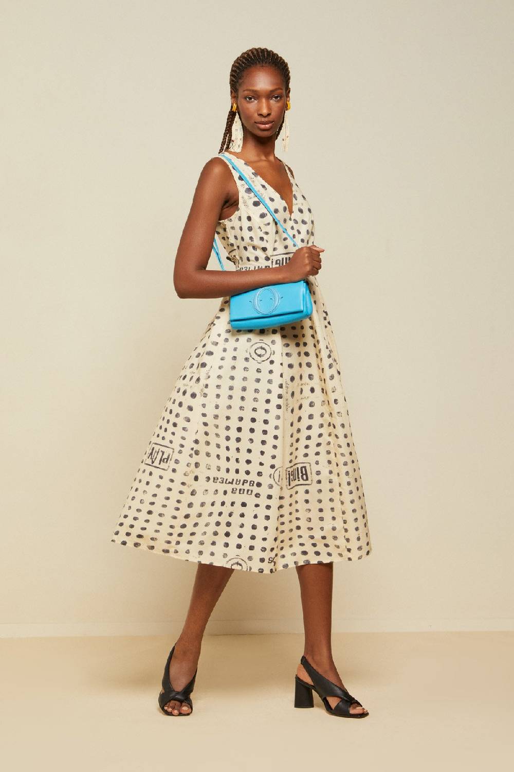 ottod'Ame Cotton midi dress