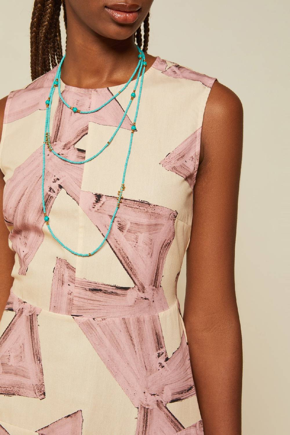 Ottod'Ame Cotton Midi Poodle Dress