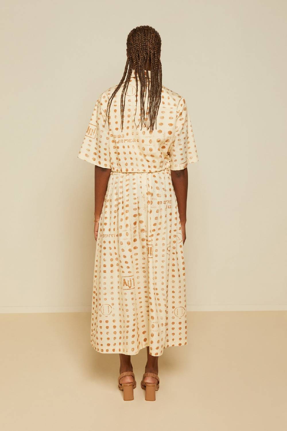 Ottod'Ame Cotton Midi Skirt