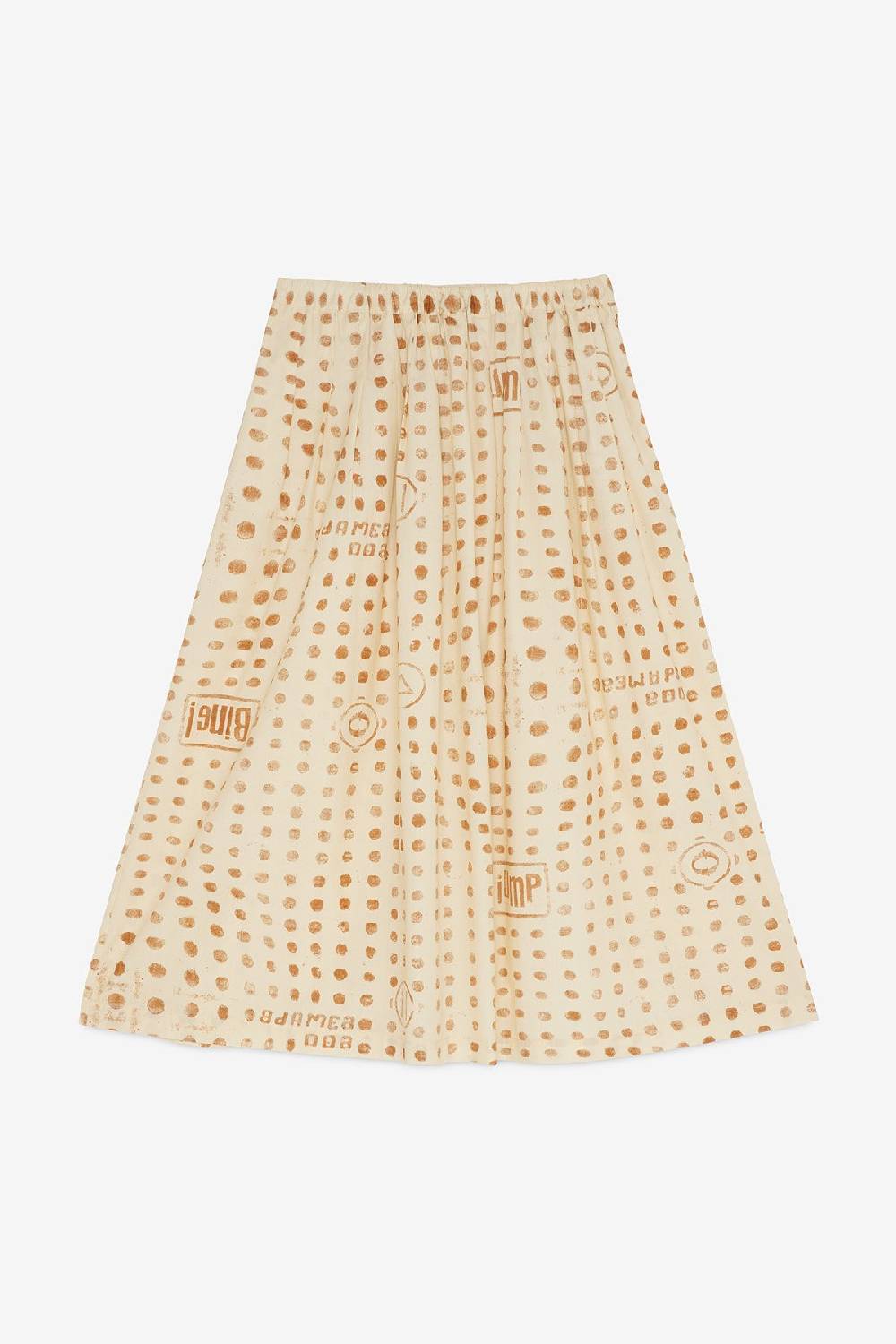 Ottod'Ame Cotton Midi Skirt