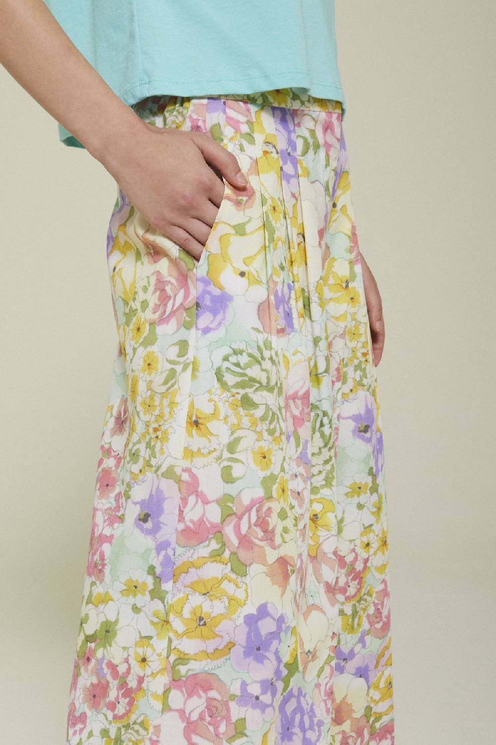 Ottod'Ame Cotton Palazzo Trousers