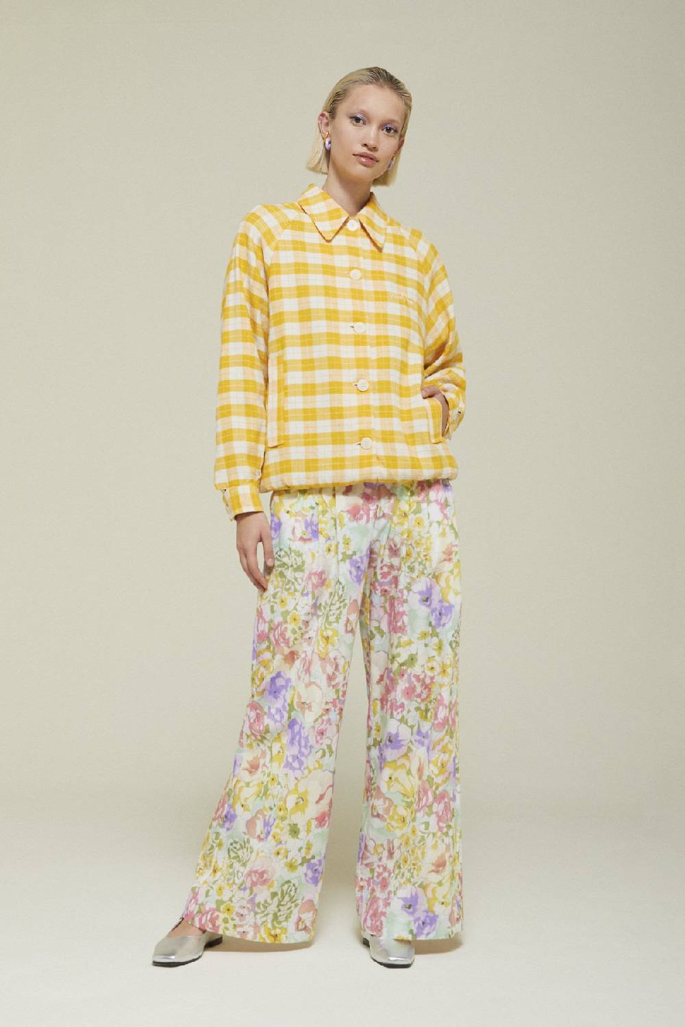 Ottod'Ame Cotton Palazzo Trousers