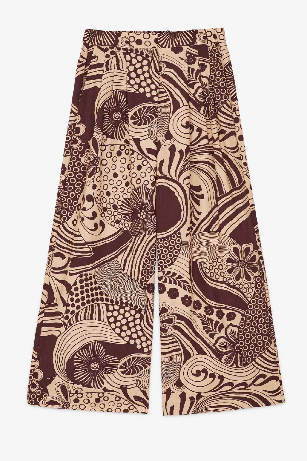 Ottod'Ame Cotton Palazzo Trousers