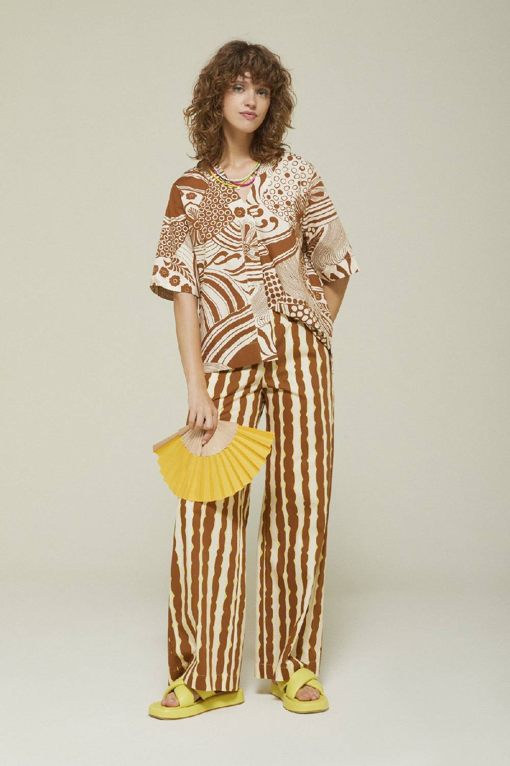 ottod'Ame Cotton palazzo trousers