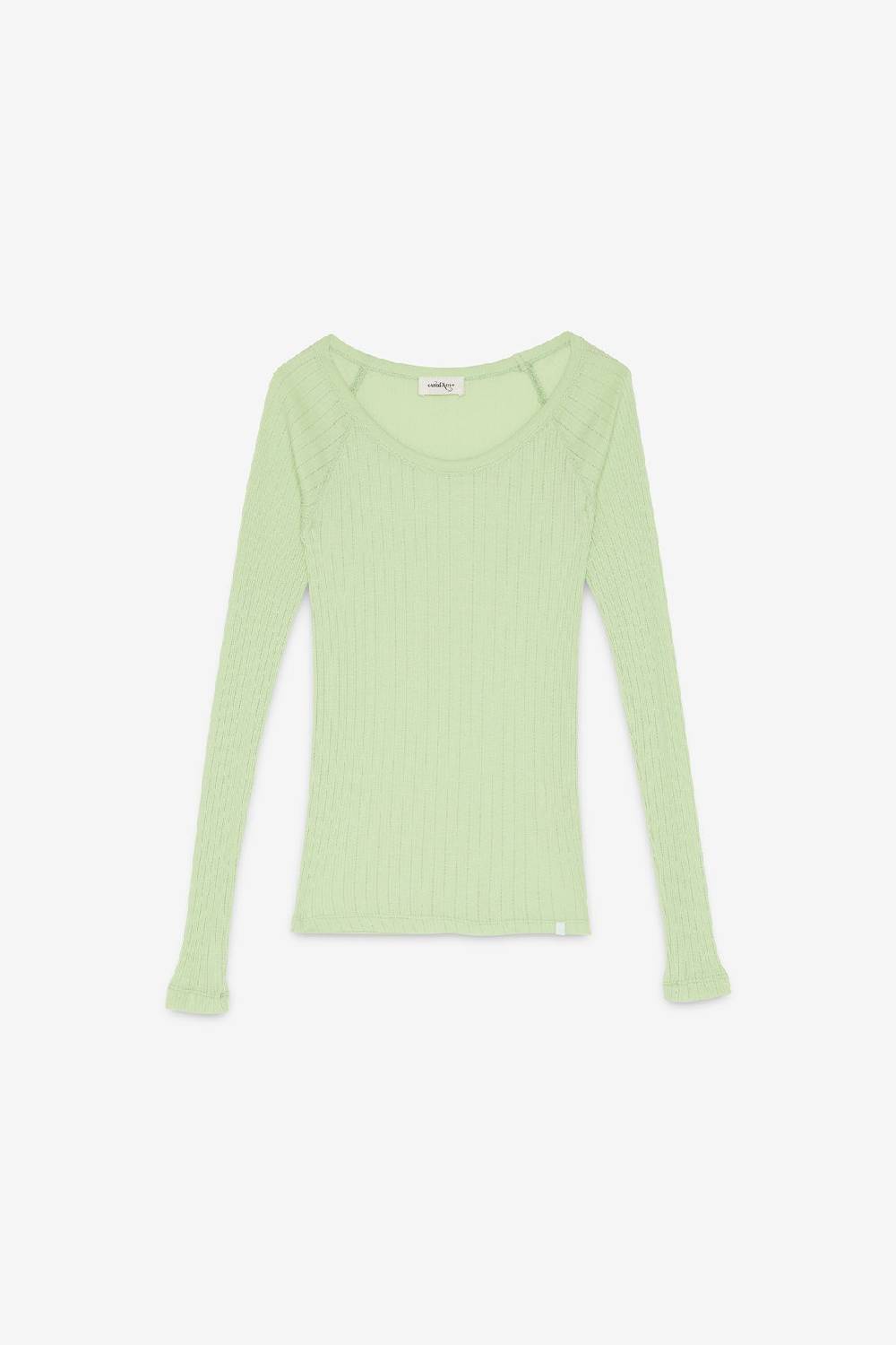 Ottod'Ame Cotton Ribbed Knit Sweater
