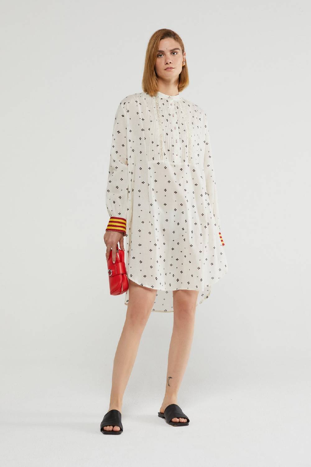 ottod'Ame Cotton shirt dress