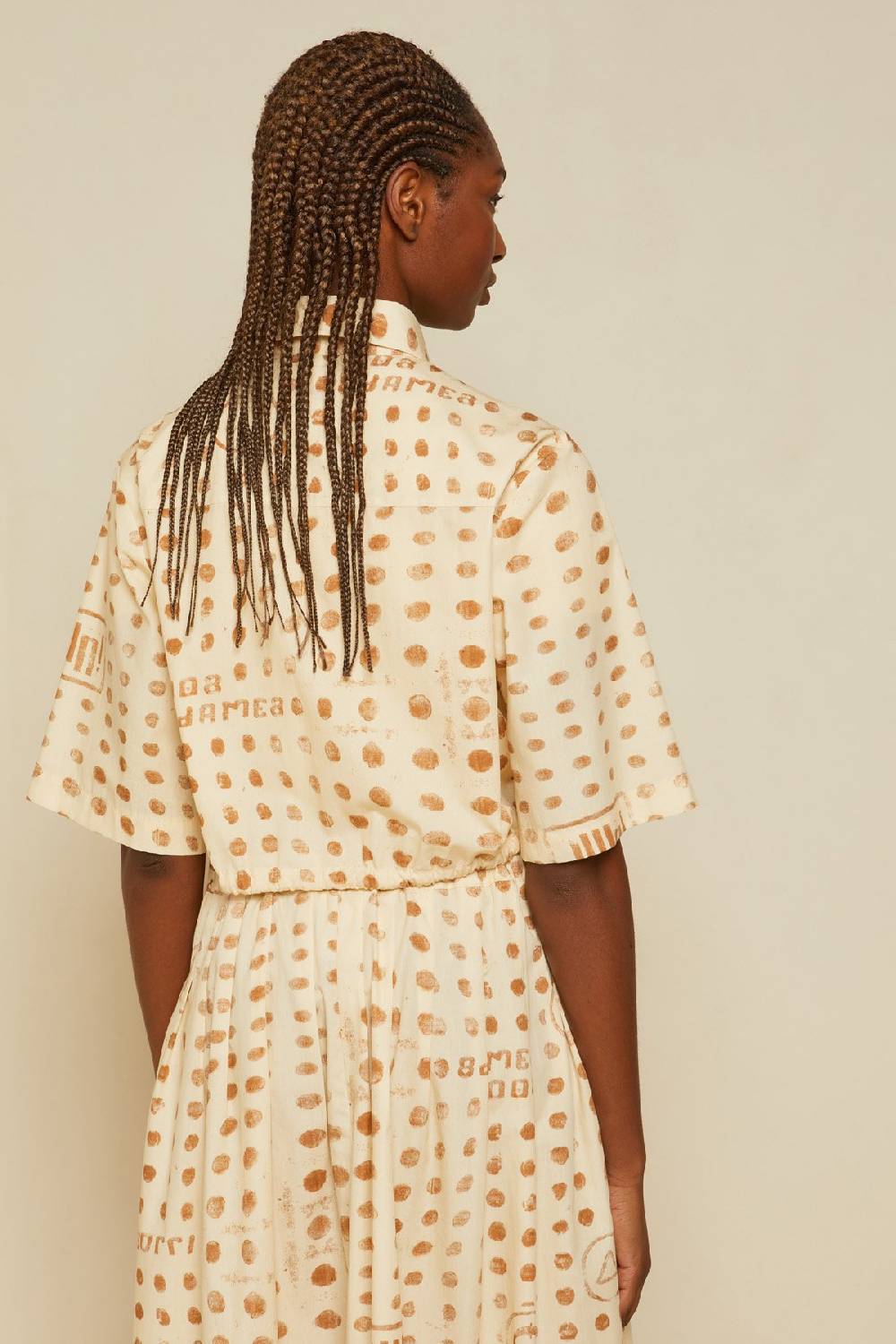 Ottod'Ame Cotton Shirt With Drawstring