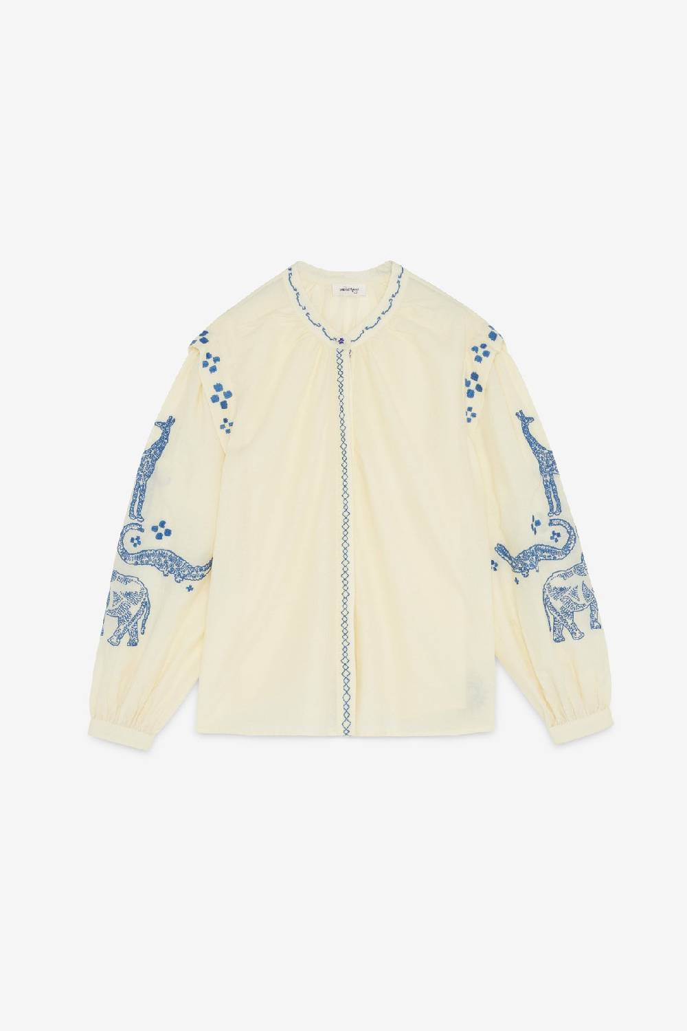 Ottod'Ame Cotton Shirt With Embroidery
