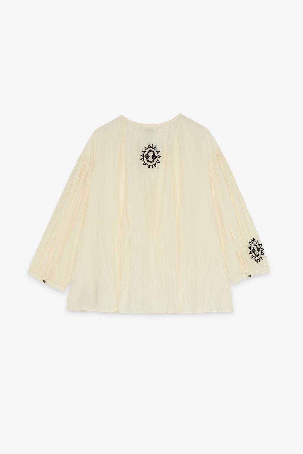 Ottod'Ame Cotton Shirt With Embroidery