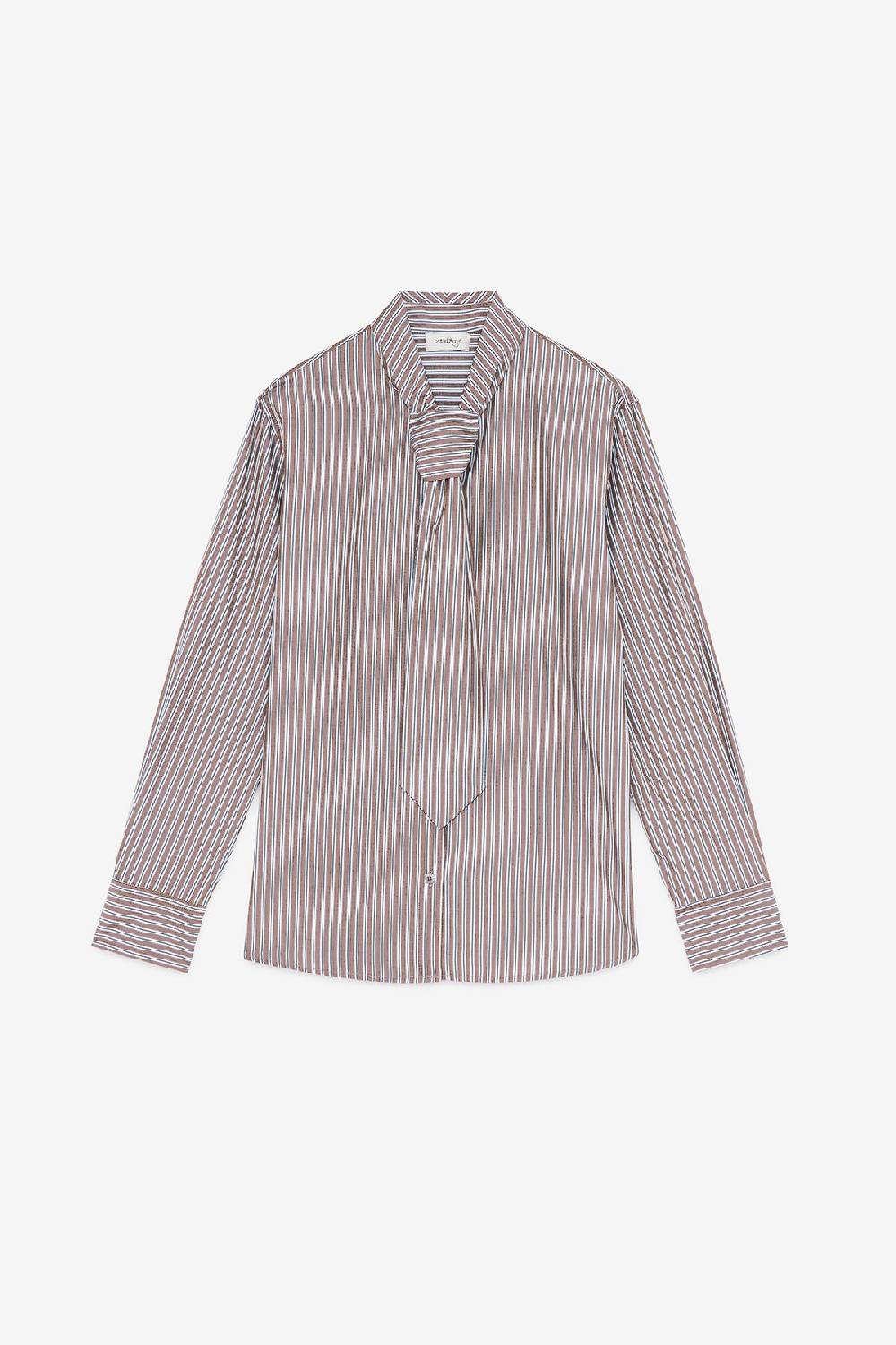 Ottod'Ame Cotton Shirt With Necktie