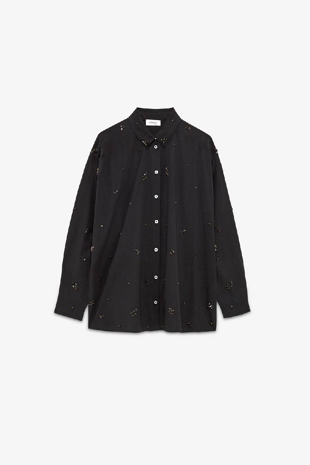 Ottod'Ame Cotton Shirt With Strass