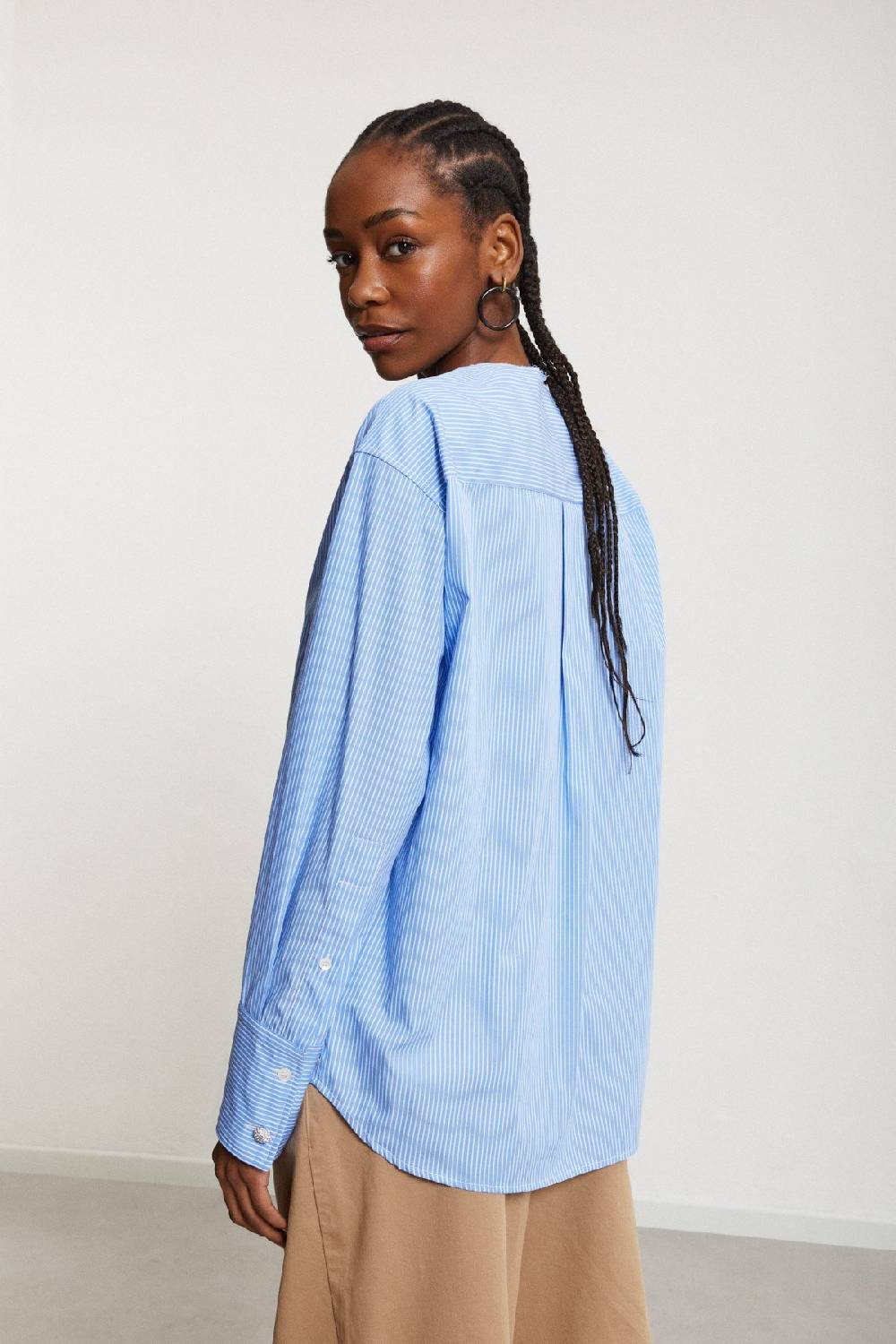 Ottod'Ame Cotton Shirt Without Collar