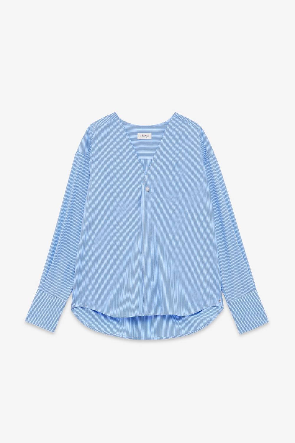 Ottod'Ame Cotton Shirt Without Collar