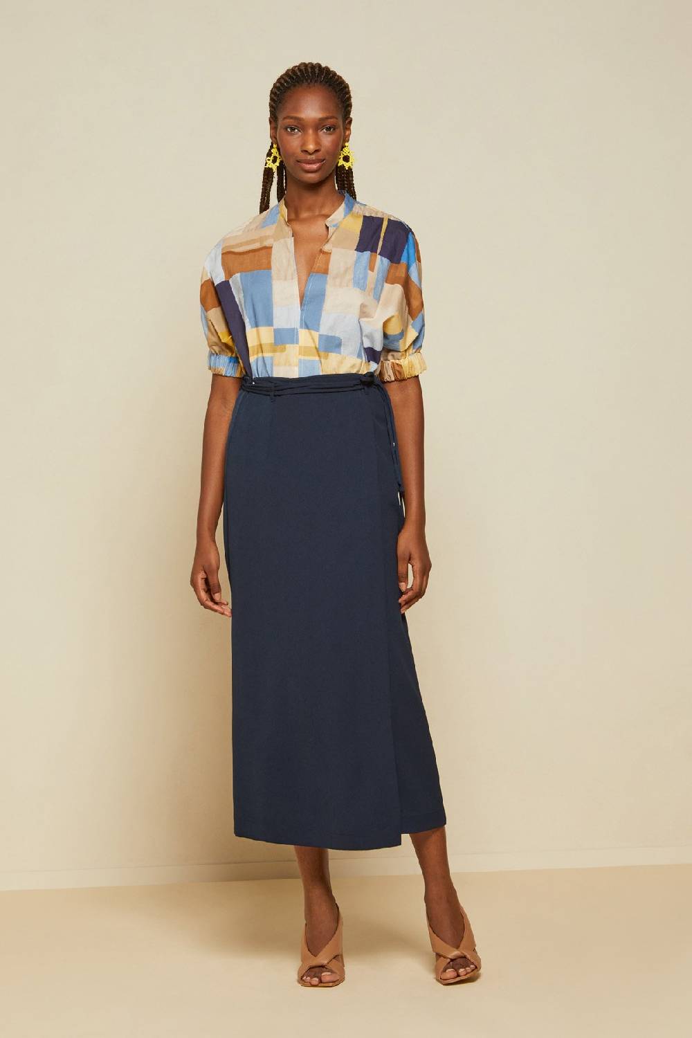 ottod'Ame Cotton short-sleeved shirt