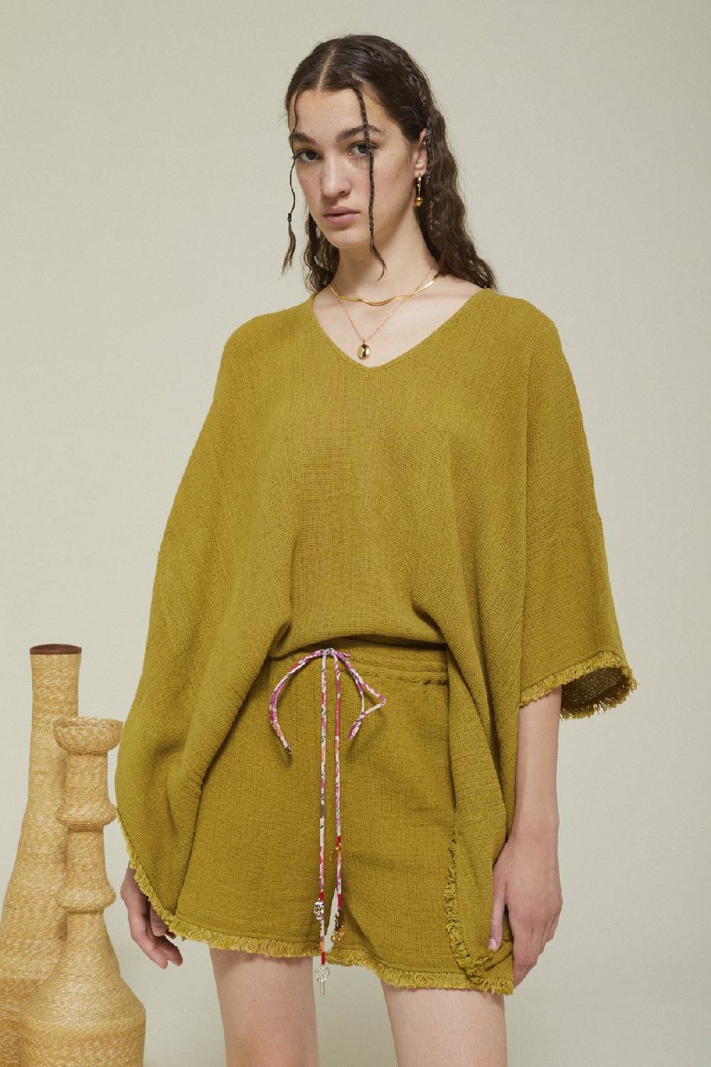 Ottod'Ame Cotton Shorts