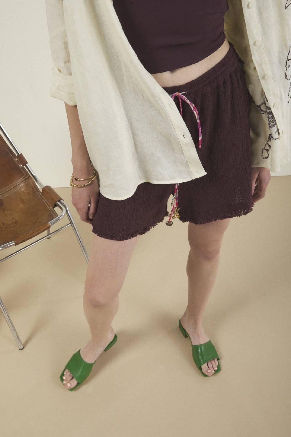 Ottod'Ame Cotton Shorts