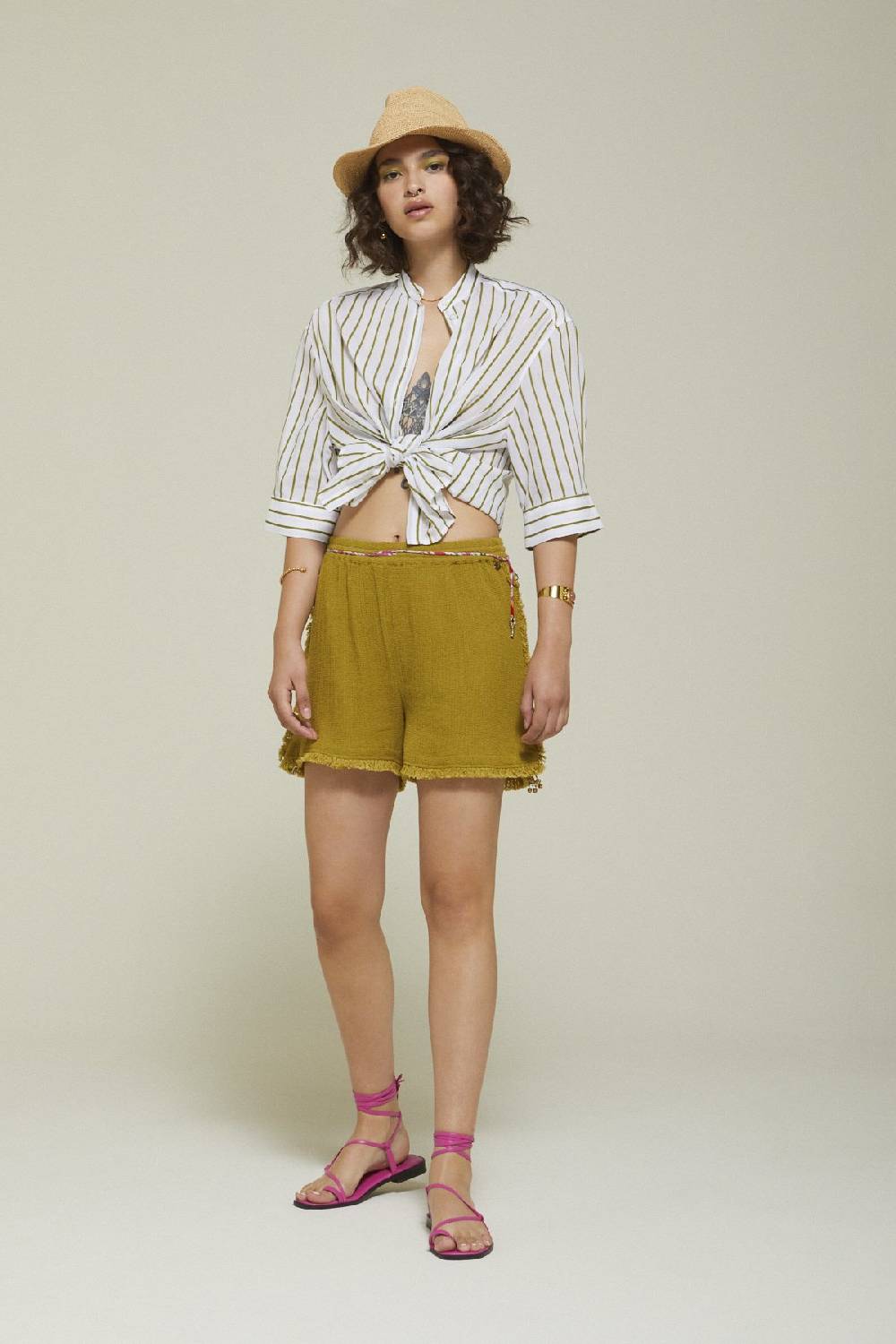 ottod'Ame Cotton shorts