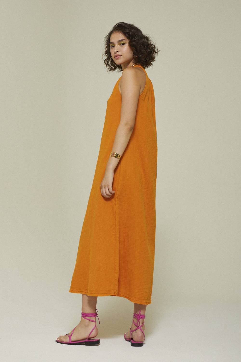 Ottod'Ame Cotton Sleeveless Dress