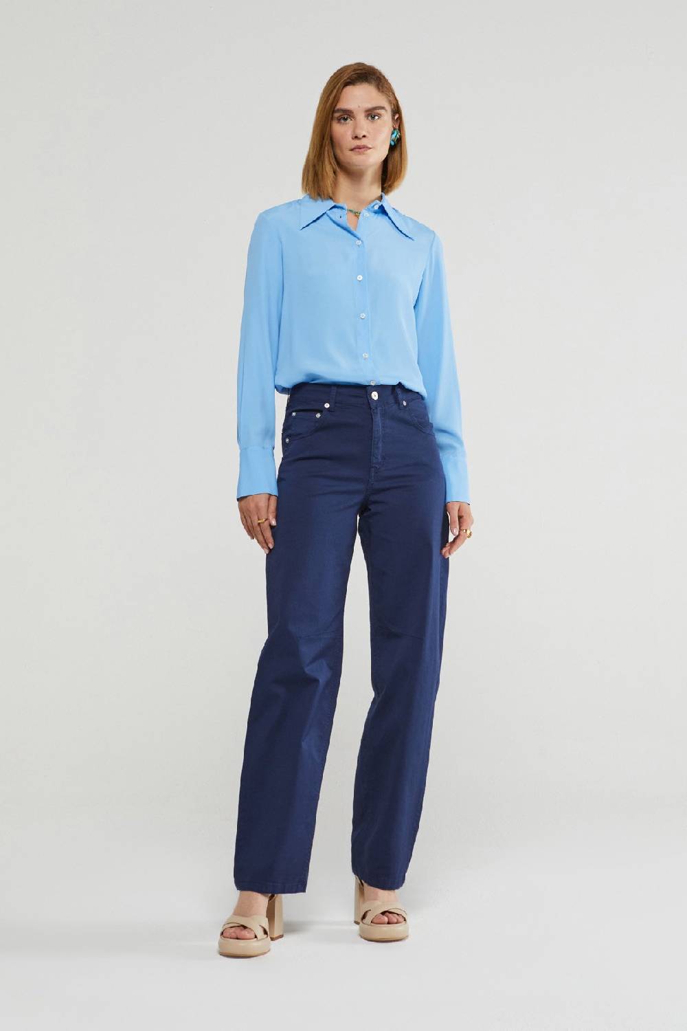 ottod'Ame Cotton trousers