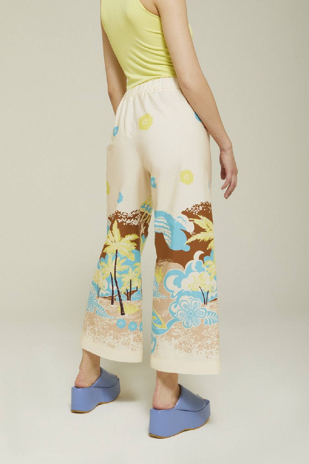 Ottod'Ame Cotton Wide Trousers