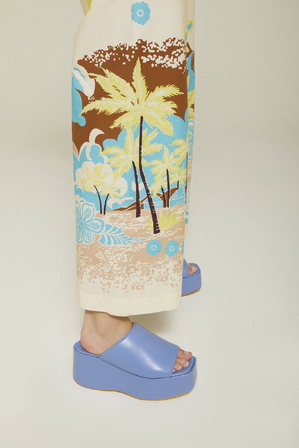 Ottod'Ame Cotton Wide Trousers