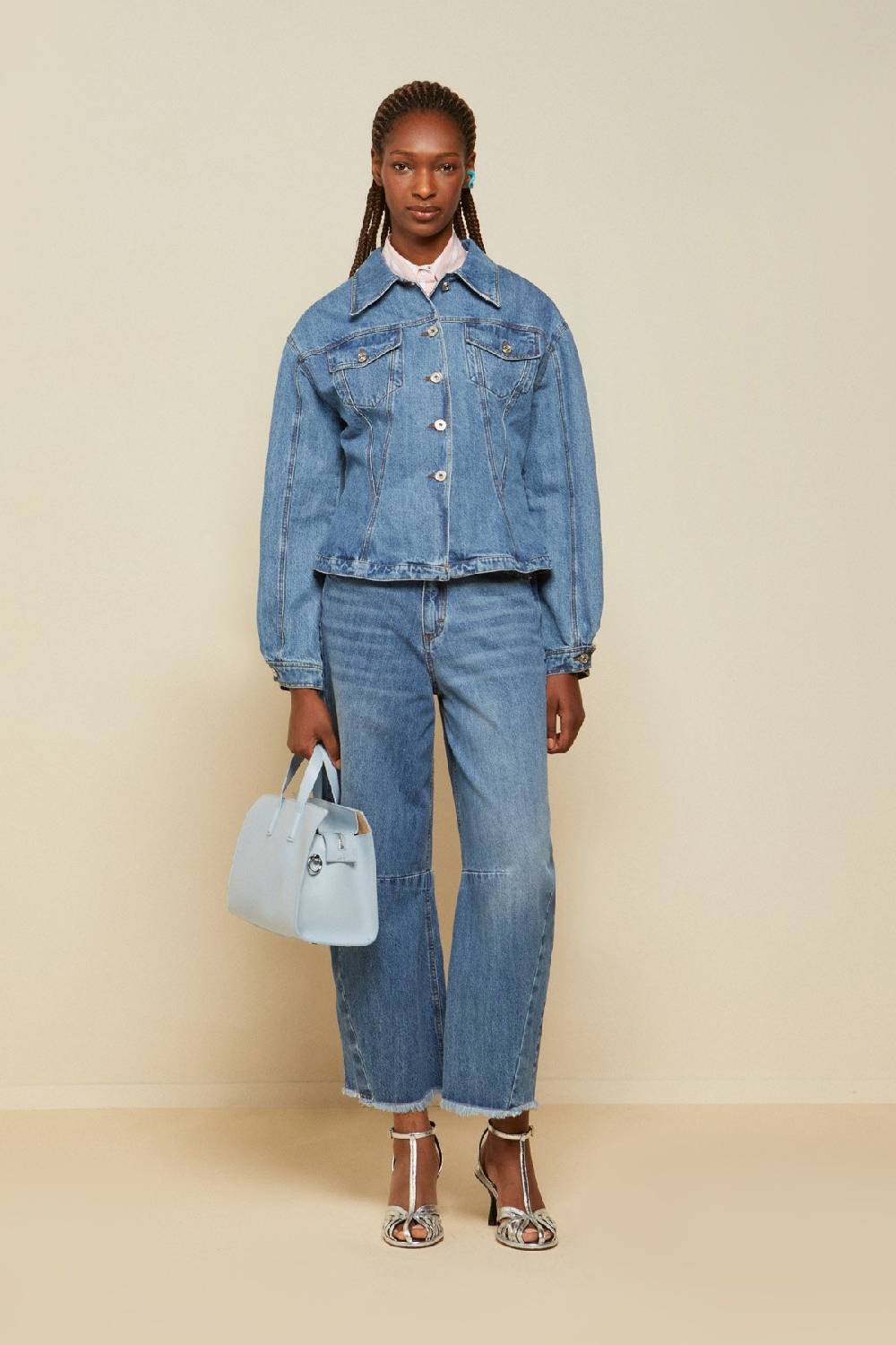 ottod'Ame Denim down jacket