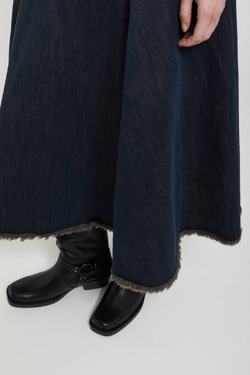 Ottod'Ame Denim Full Skirt