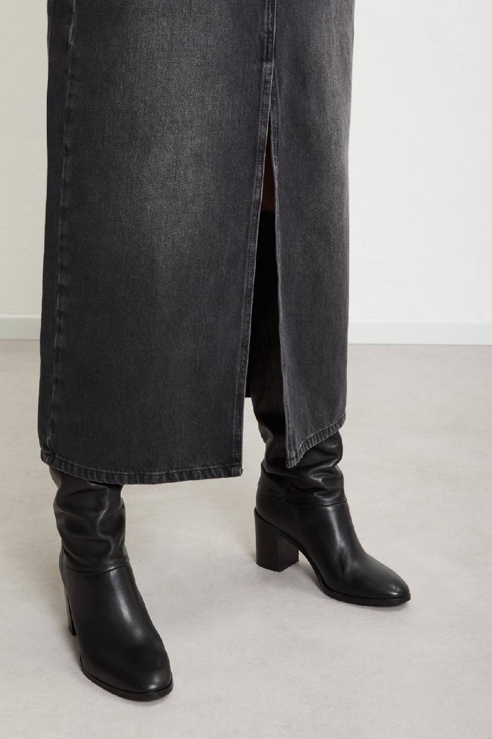 Ottod'Ame Denim Long Skirt