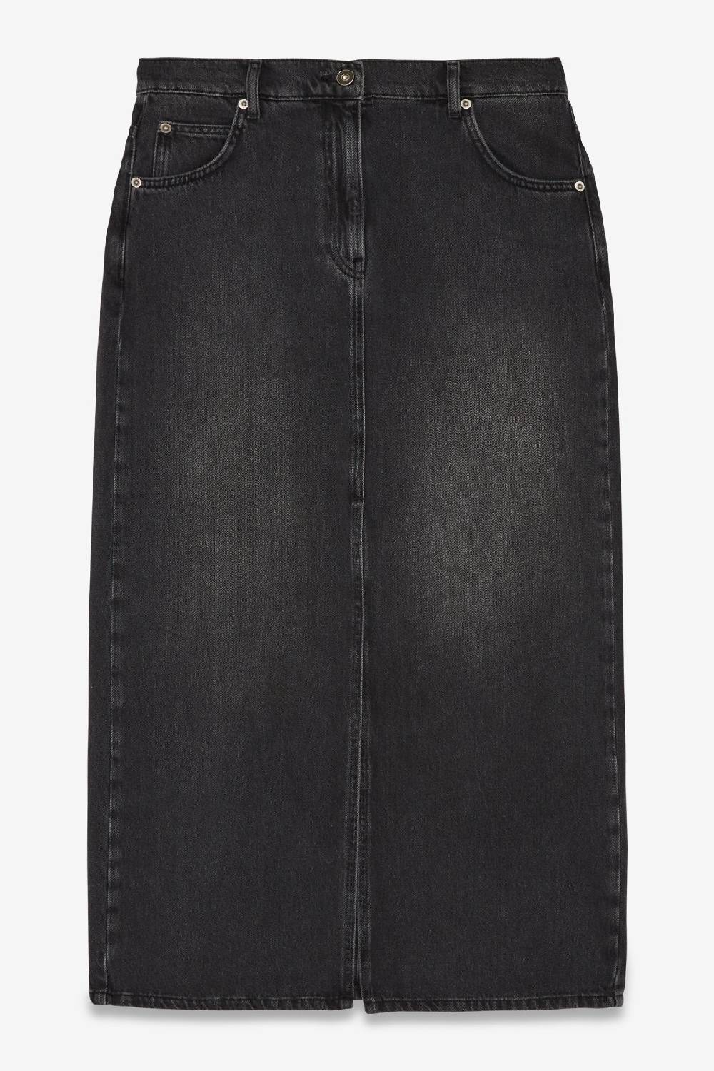 Ottod'Ame Denim Long Skirt