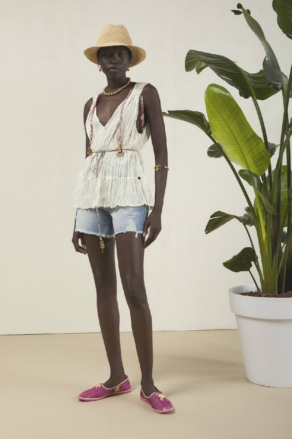 ottod'Ame Denim shorts