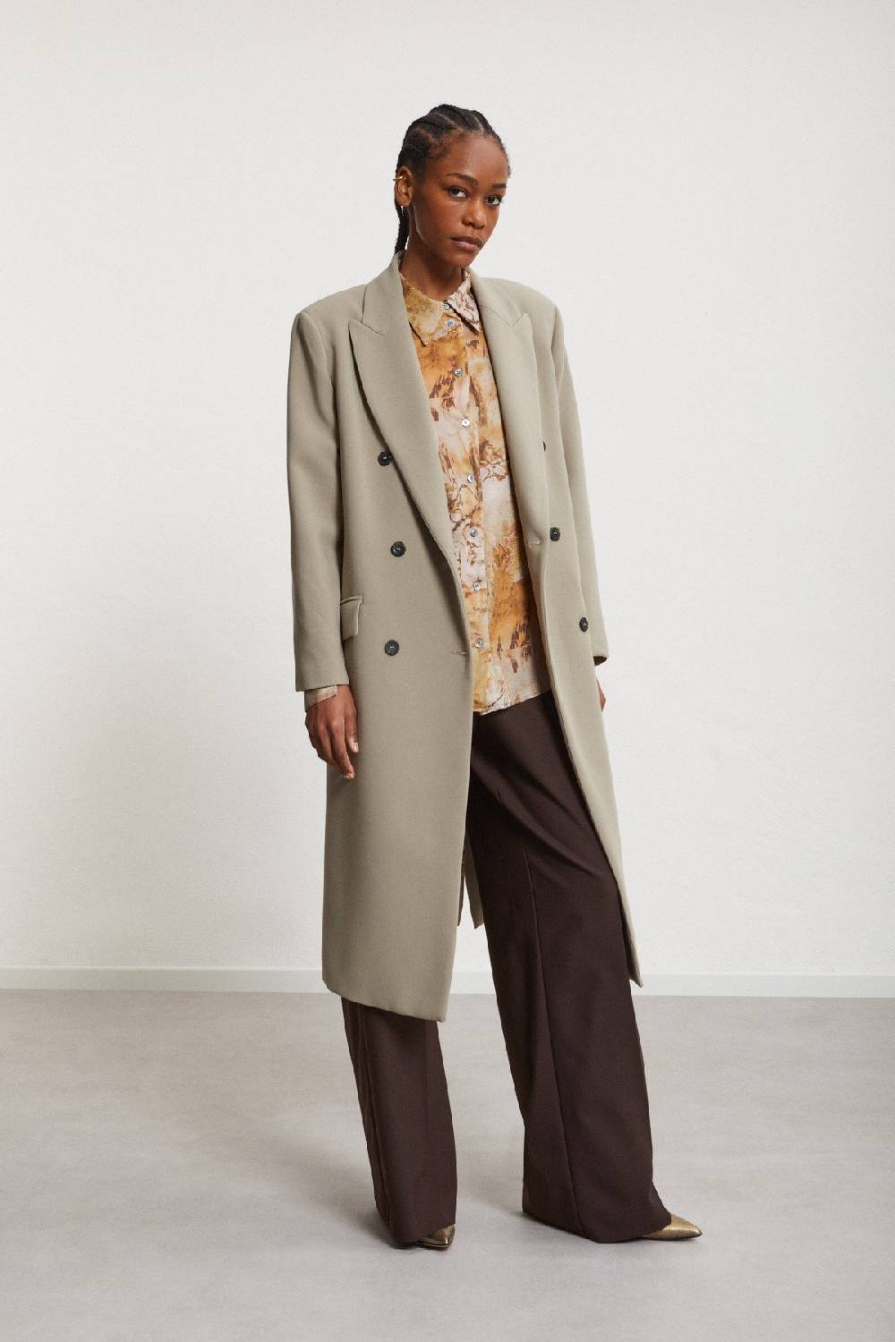 ottod'Ame Double-breasted coat