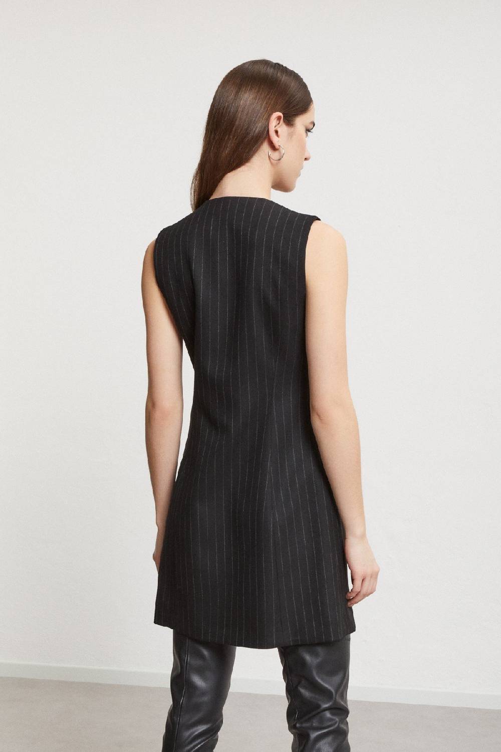 Ottod'Ame Double-breasted Short Dress