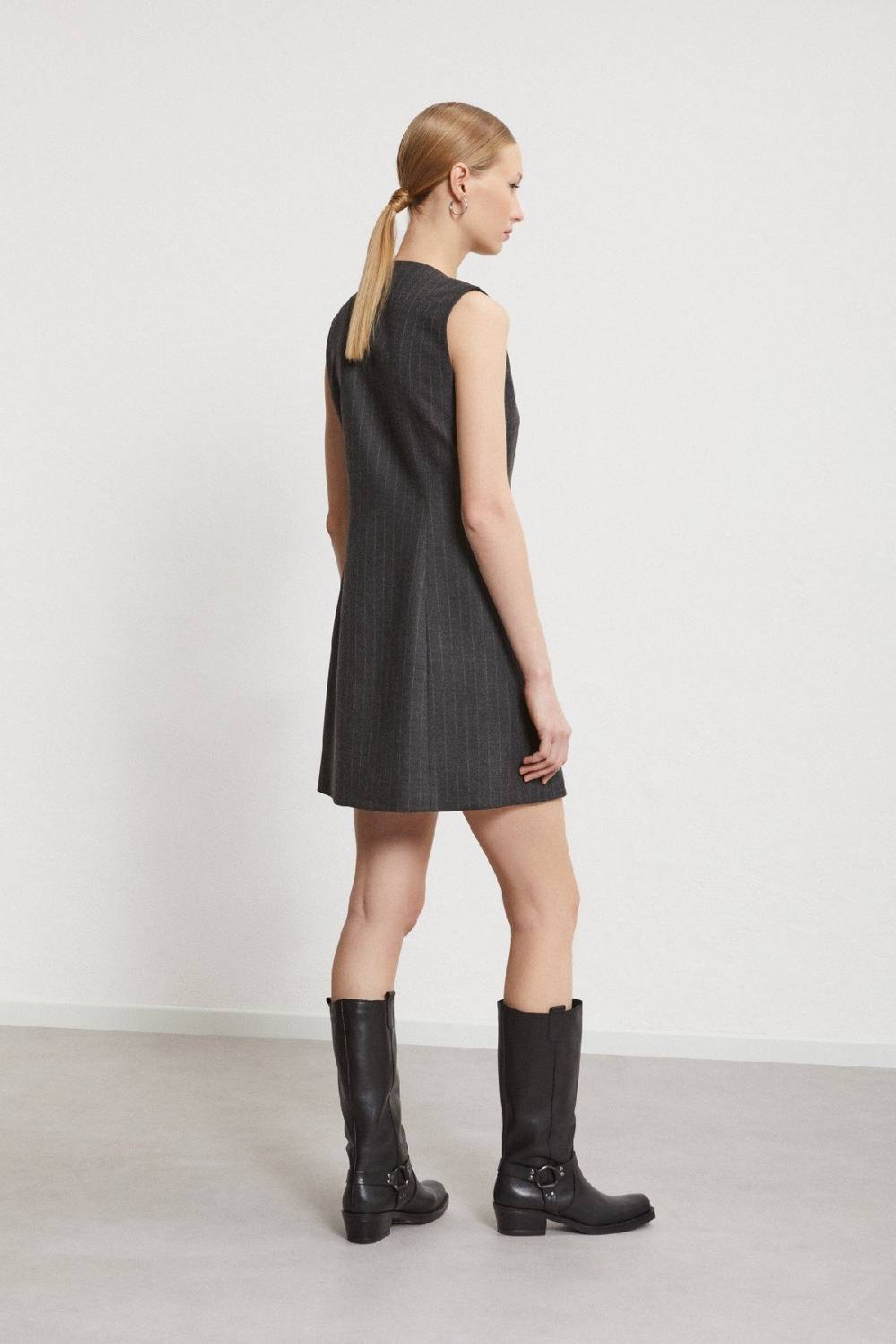 Ottod'Ame Double-breasted Short Dress