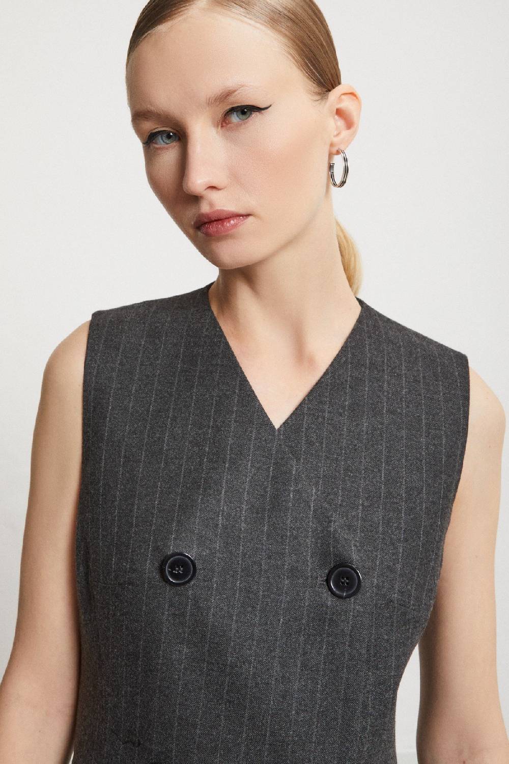 Ottod'Ame Double-breasted Short Dress